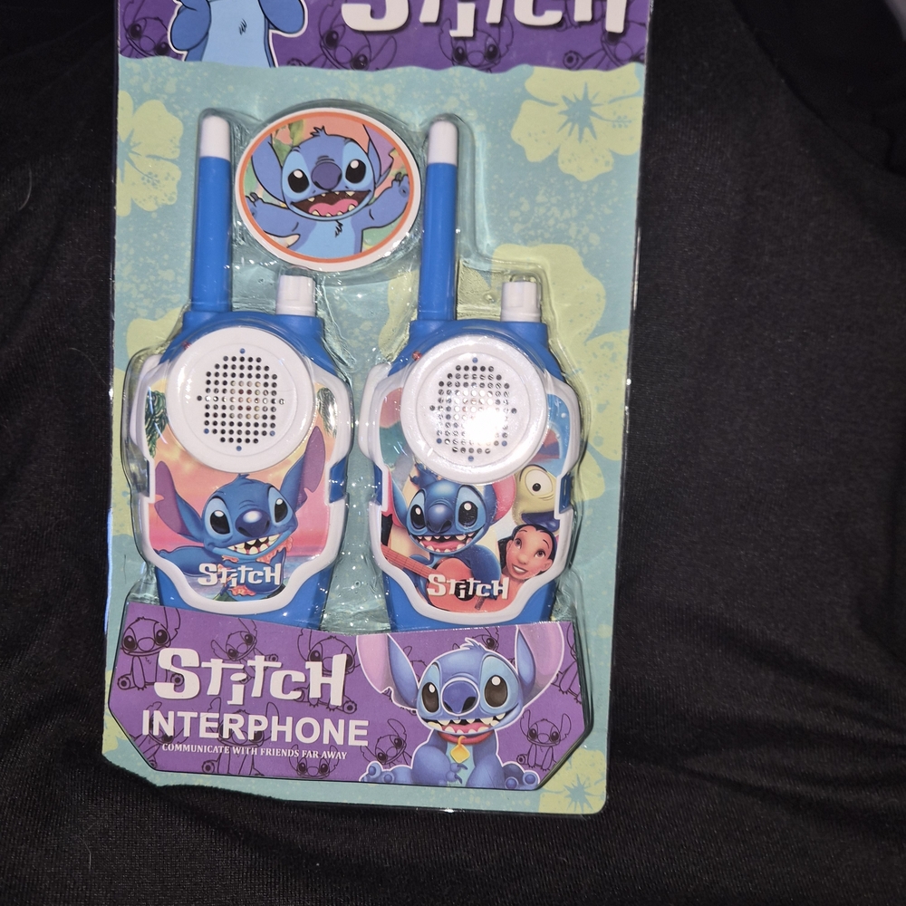 Stitches Blue Character Walkie Talkies